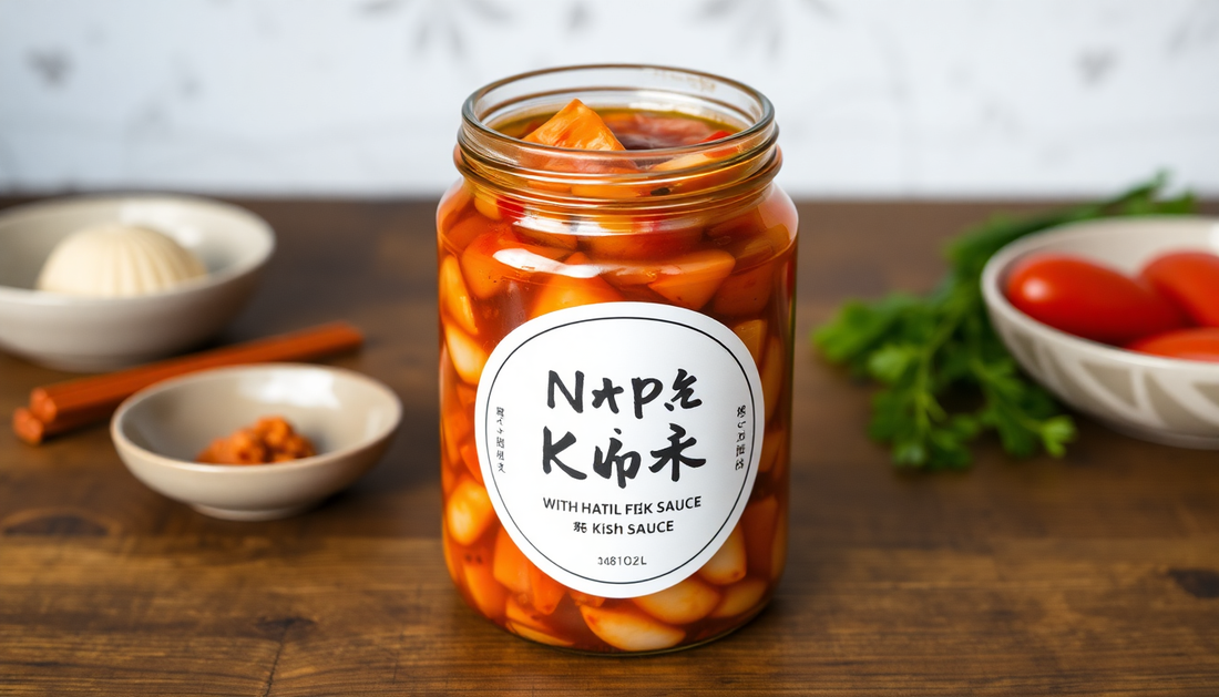 Texas Kimchi with Fish Sauce: Handcrafted, Small-Batch Fermentation for Gut Health by Seoulmate's Mama Choi