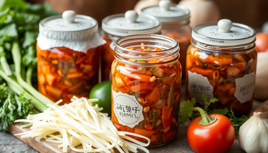 Experience the Gut-Healthy Benefits of Authentic Handcrafted Korean Kimchi Made by a Texas Mama in Small Batches