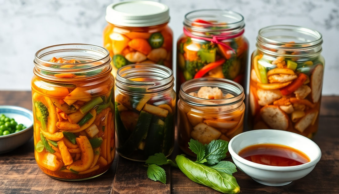 Experience the Rich Tradition of Texas-Herbed Korean Kimchi with Fish Sauce for Optimal Gut Health