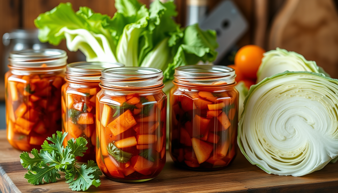 Texas-Touched Kimchi with Fish Sauce: Small-Batch Fermentation for Gut Health by Seoulmate's Real Korean Mama Choi