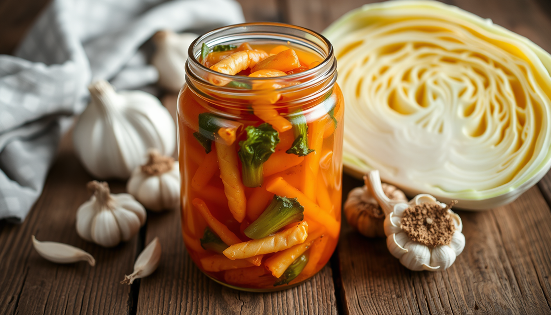 Handcrafted in Texas: Napa Kimchi with Fish Sauce for Gut Health - Small-Batch Probiotic Power by Seoulmate's Real Korean Mama Choi