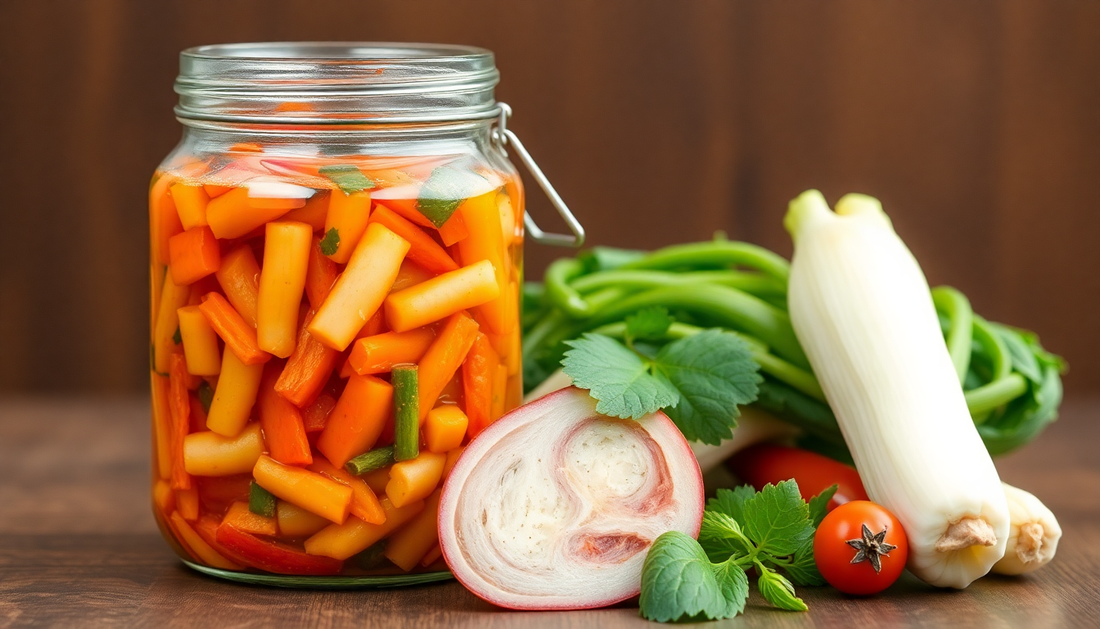 Discover the Art of Traditional Korean Kimchi Made by a Texas Mama for Optimal Gut Health and Rich Flavor