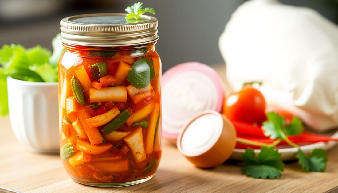 Unlock Gut Wellness Naturally with Texas-Handcrafted Korean Kimchi Featuring Fish Sauce from Mama Choi