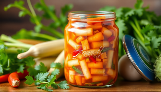 Experience the Rich Flavor and Gut-Boosting Power of Traditional Korean Kimchi with Fish Sauce, Handcrafted in Texas by Mama Choi