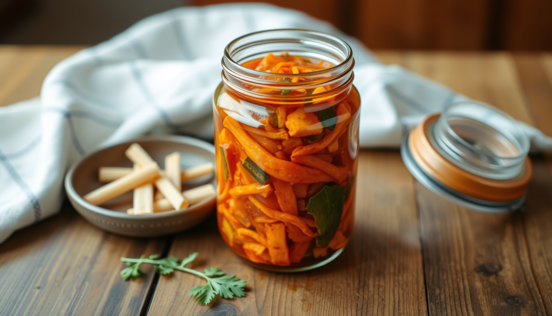 Texas-Korean Napa Kimchi with Fish Sauce: Handcrafted in Small Batches for Probiotic Gut Health by Seoulmate and Mama Choi