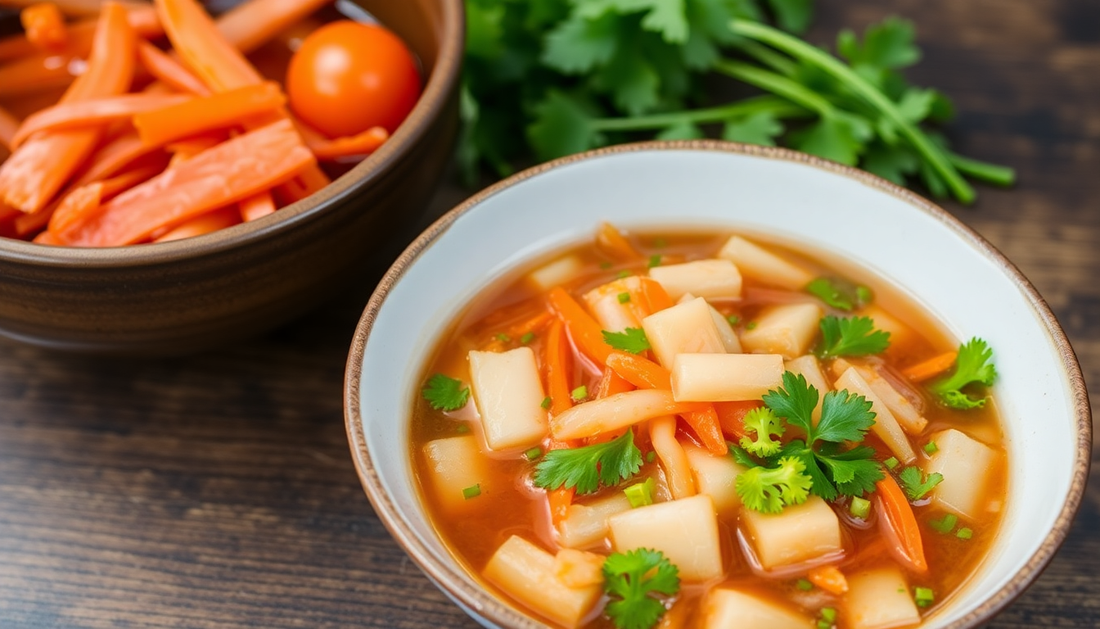Embrace Gut Wellness Naturally with Texas-Herbed Kimchi with Fish Sauce Crafted by Mama Choi