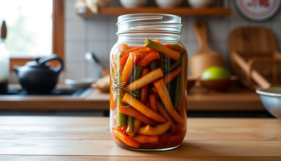 Probiotic Power in a Jar: Texas-Handcrafted Kimchi with Fish Sauce for Gut Health by Seoulmate's Real Korean Mama Choi
