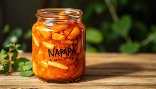 Probiotic Napa Kimchi From Texas: Handcrafted in Small Batches with Fish Sauce for Gut Health by Seoulmate's Real Korean Mama Choi