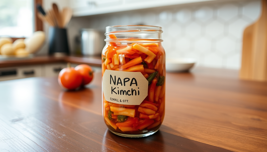 Handcrafted in Texas: Napa Kimchi with Fish Sauce for Probiotic Gut Health — Small-Batch by Seoulmate’s Real Korean Mama Choi