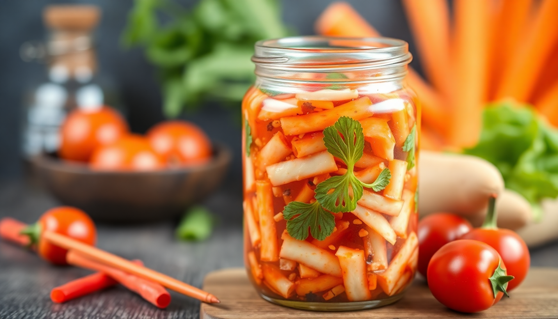 Experience the Tradition and Gut-Healthy Benefits of Handcrafted Texas Kimchi with Fish Sauce by Mama Choi
