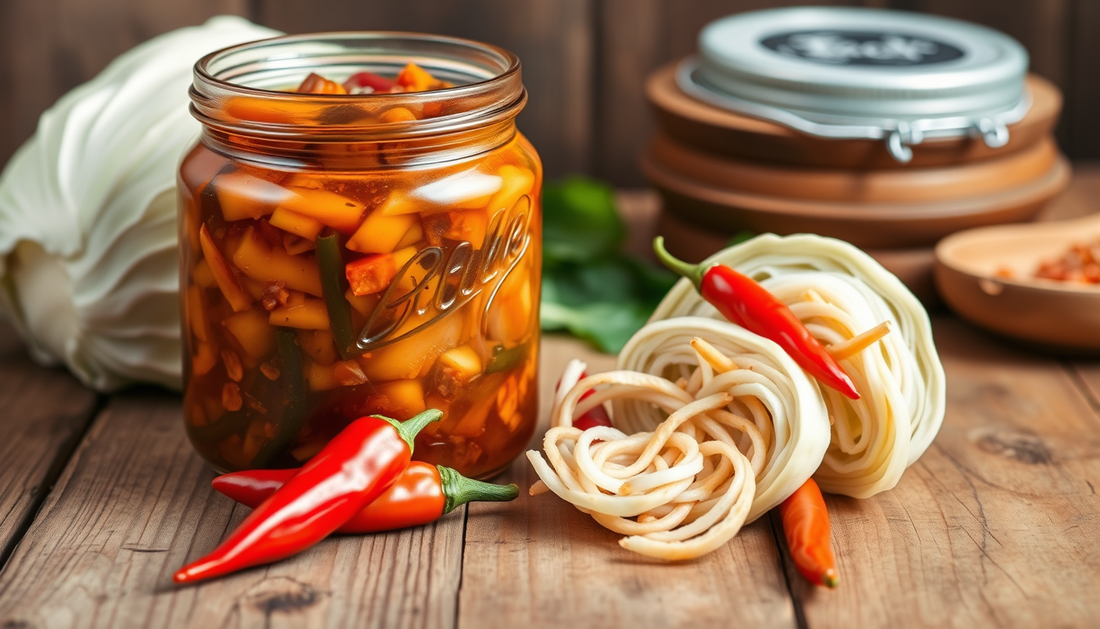 Preservative-Free Probiotic Kimchi: Handcrafted in Texas with Fish Sauce by Seoulmate—Small-Batch Craft from Mama Choi for Gut Health