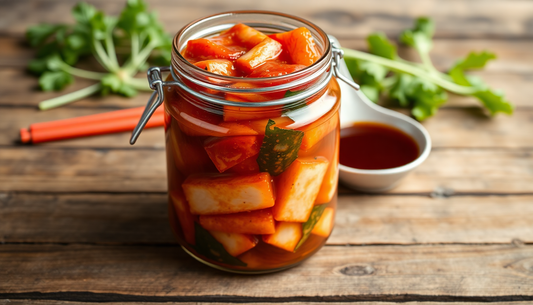 Unlock the Natural Power of Handcrafted Korean Kimchi with Fish Sauce: Texas-Style Tradition for Gut Wellness
