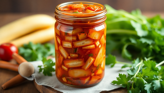 Experience the Rich Flavors and Gut-Boosting Power of Handcrafted Korean Kimchi with Fish Sauce from Texas’ Authentic Mama Choi