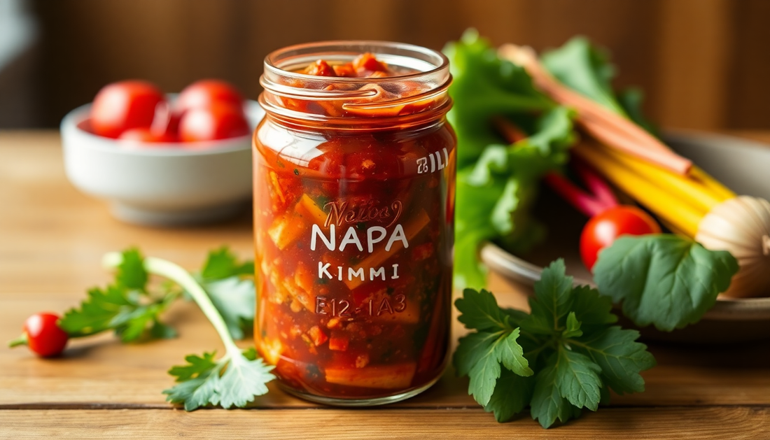 Small-Batch Texas Kimchi with Fish Sauce: Gut-Health Fermentation by Real Korean Mama Choi of Seoulmate