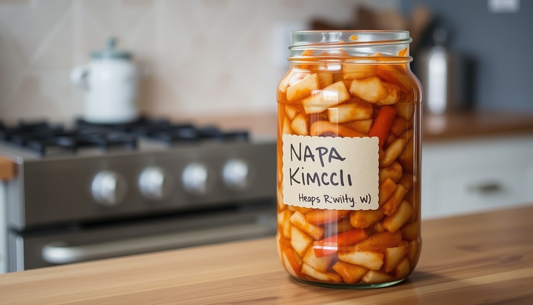 Napa Kimchi with Fish Sauce: Texas-Handcrafted, Small-Batch Probiotic Power by Seoulmate and Real Korean Mama Choi