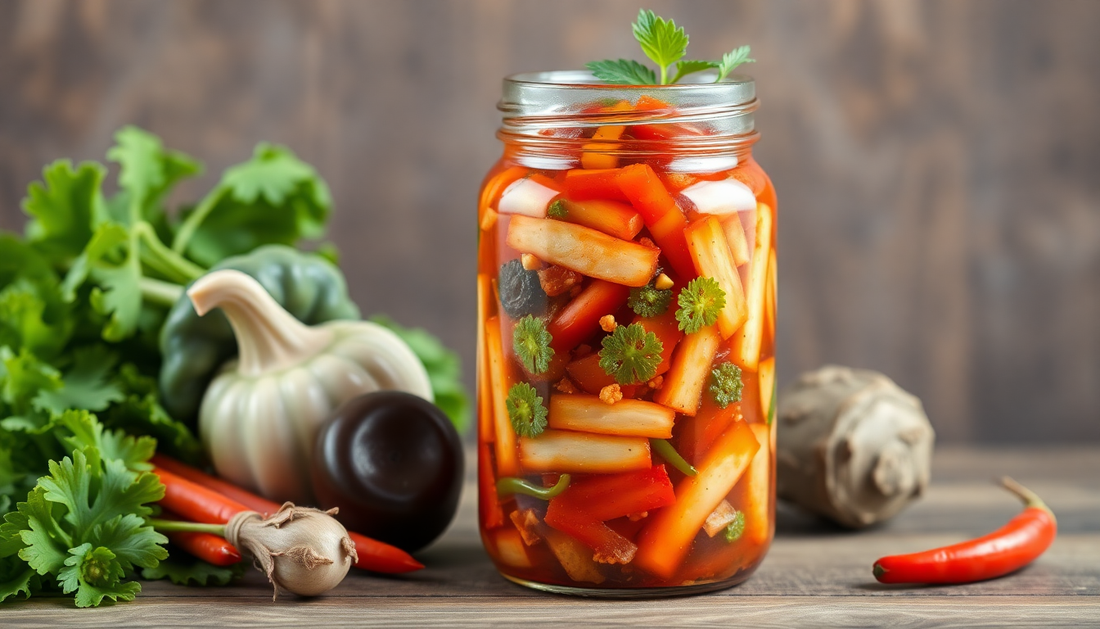 Discover the Authentic Gut-Boosting Power of Handcrafted Korean Kimchi with Fish Sauce, Made by a Texas Mama