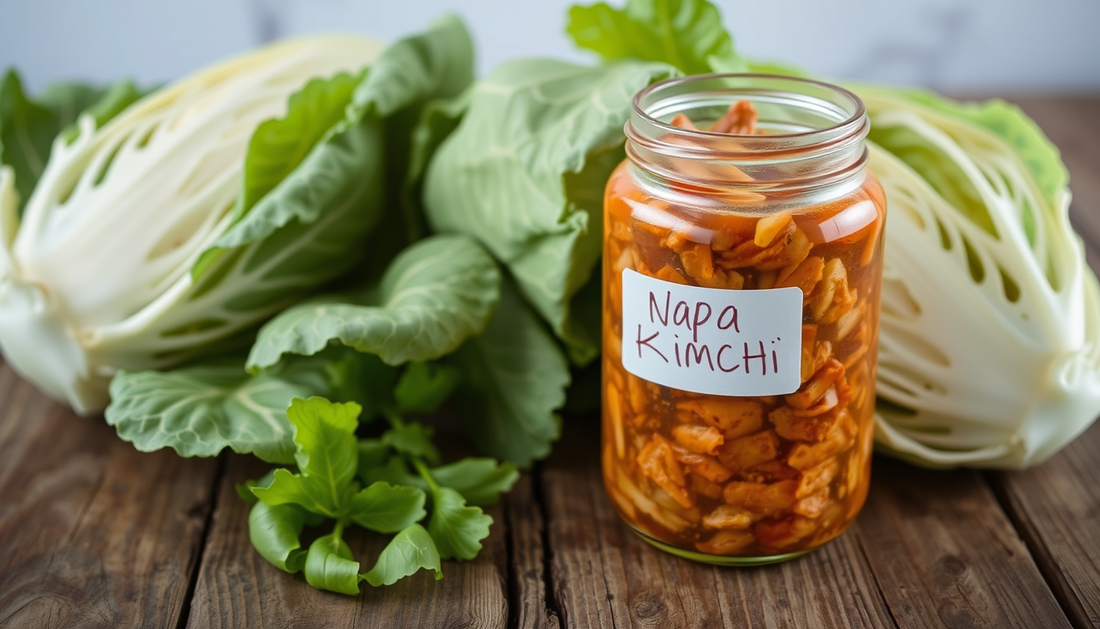 Korean-Texan Fusion in a Jar: Handcrafted in Texas Napa Kimchi with Fish Sauce in Small Batches for Gut Wellness by Seoulmate and Mama Choi
