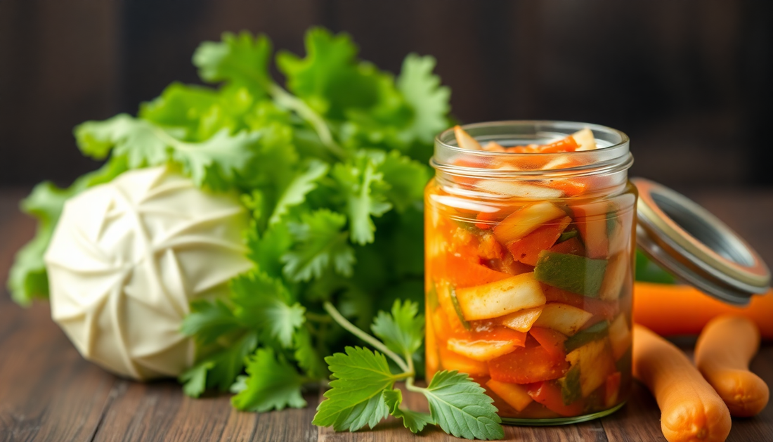 Discover the Authentic Gut-Boosting Power of Texas-Handcrafted Korean Kimchi with Fish Sauce by Mama Choi