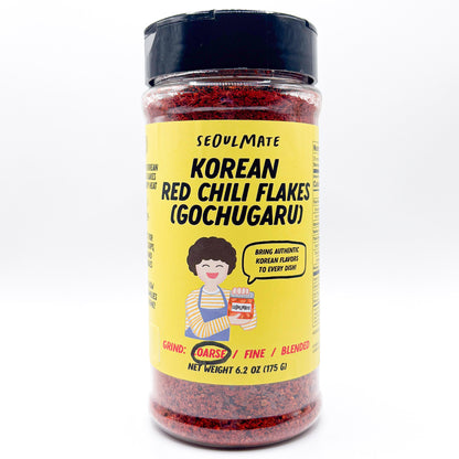 Premium Gochugaru (Korean Red Chili Flakes) – Coarse Grind