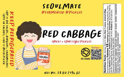 Red Cabbage Pickle (3.5lb)