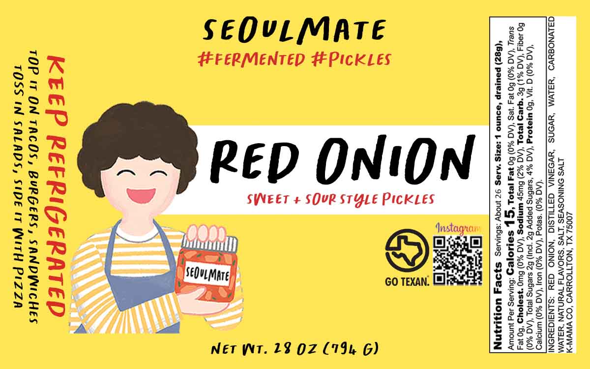 Red Onion Pickle (3.5lb)