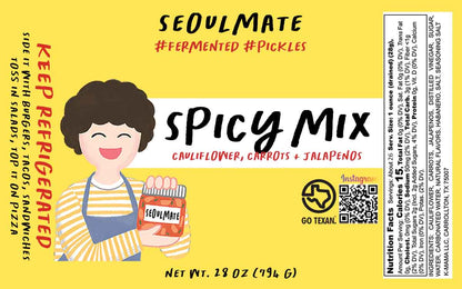 Spicy Cauliflower Pickle (3.5lb)