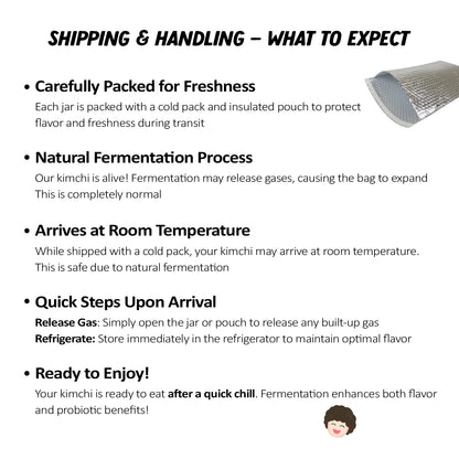 Original Napa Cabbage Kimchi (3.5lb)