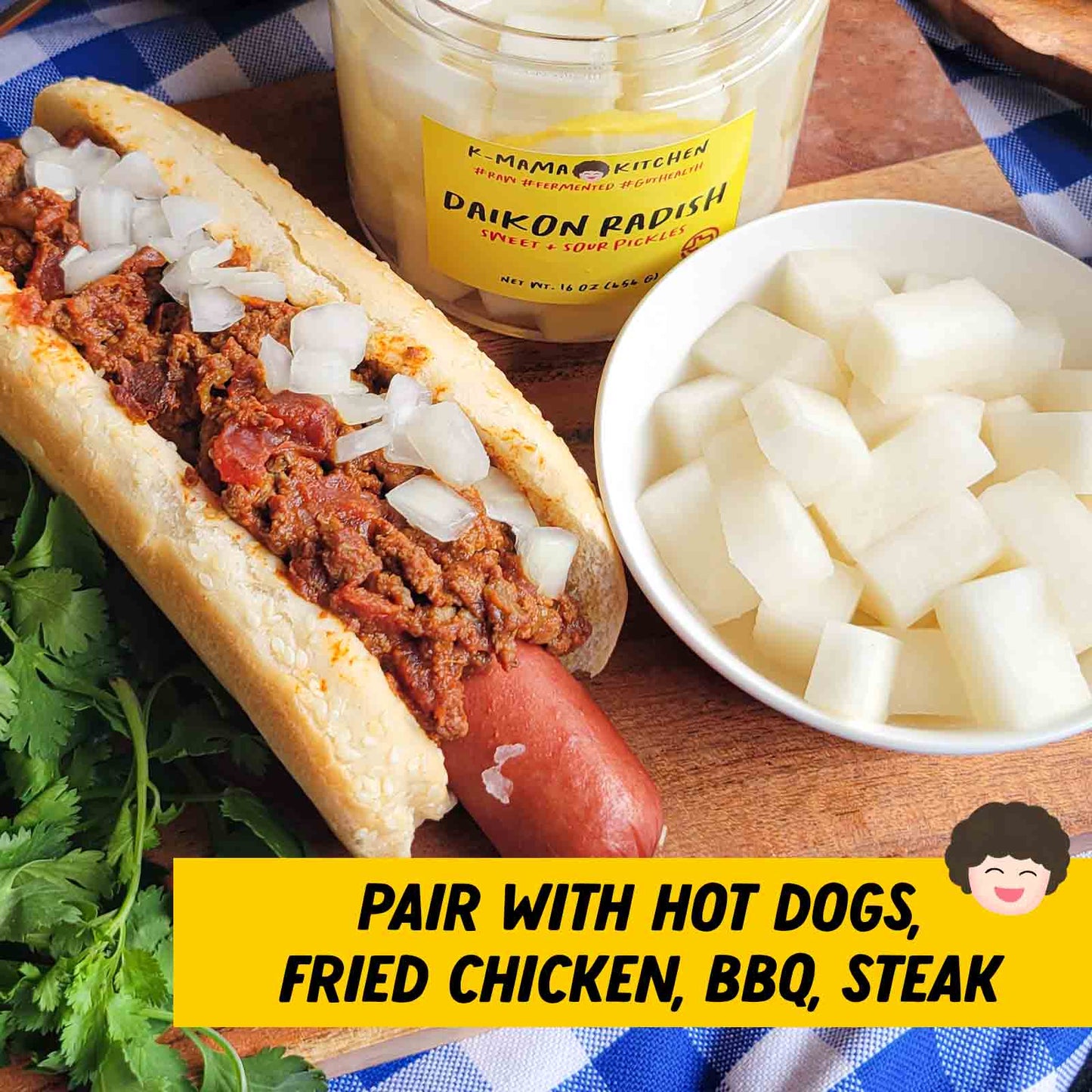 Daikon Radish Pickle (3.5lb)