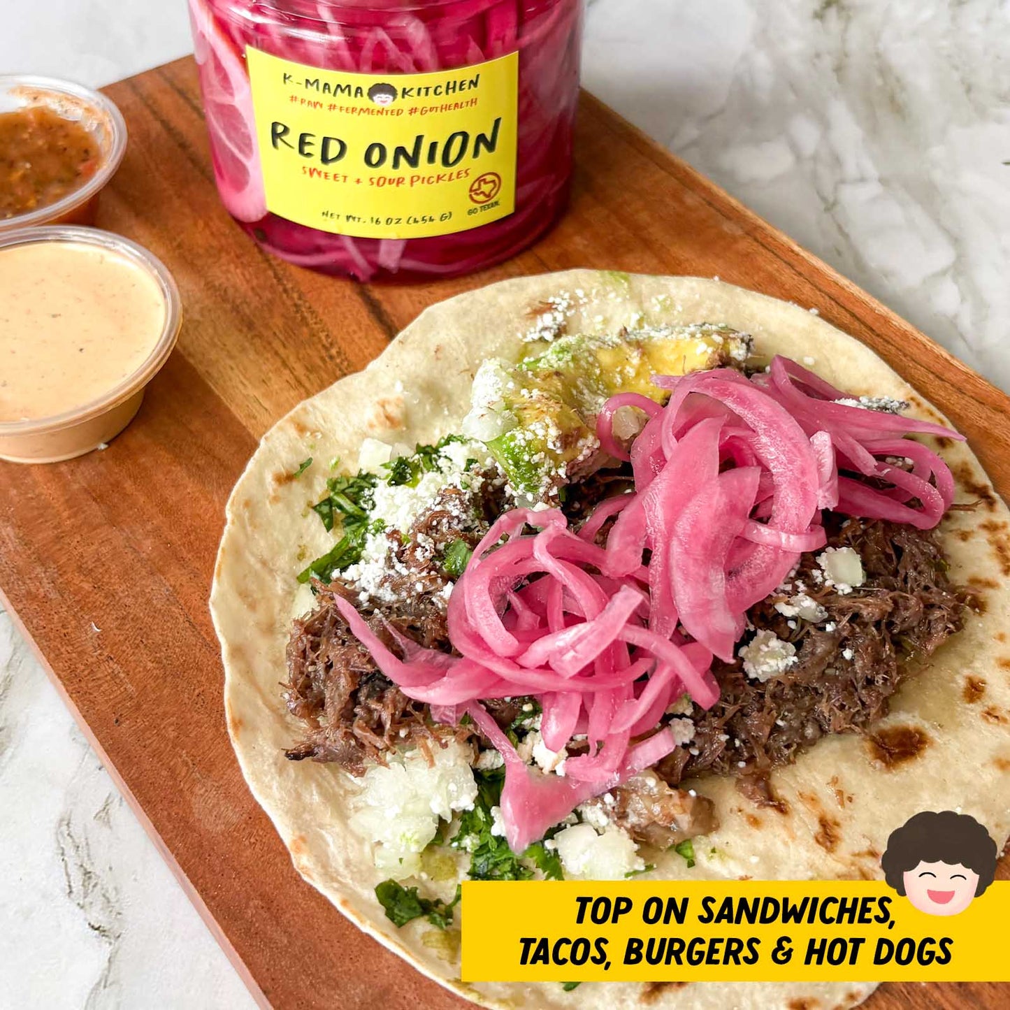 Red Onion Pickle (3.5lb)