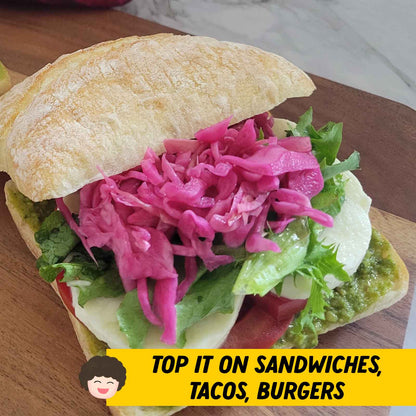 Red Cabbage Pickle (3.5lb)