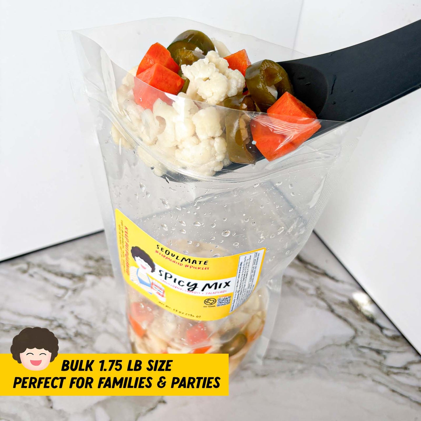 Spicy Cauliflower Pickle (3.5lb)