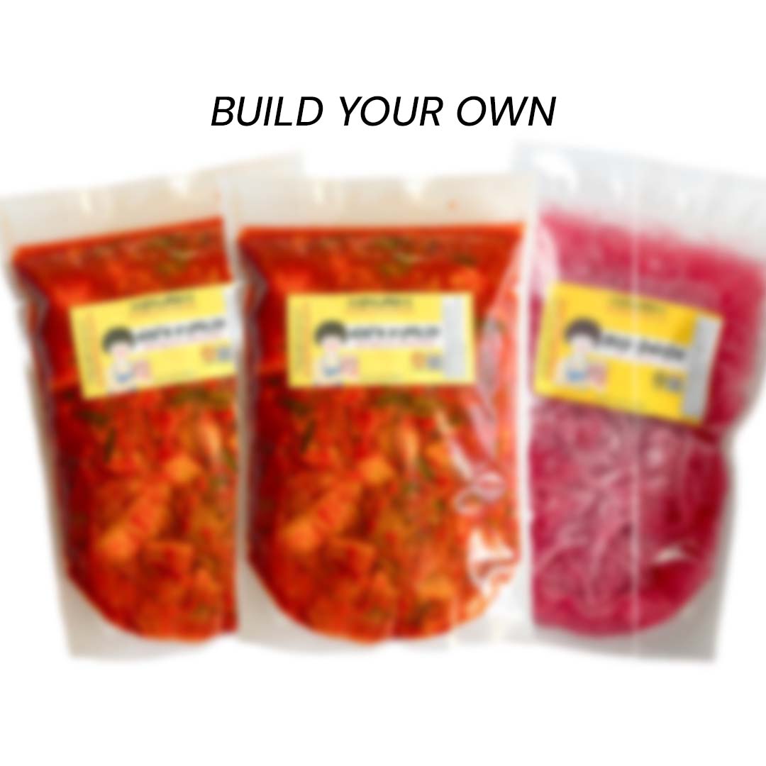 The Variety Stash (Kimchi & Pickle Pick 3 Mix)